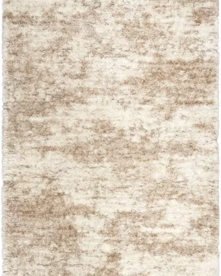 Dreamy Shag DRS10 Ivory Dark Beige Area Rug