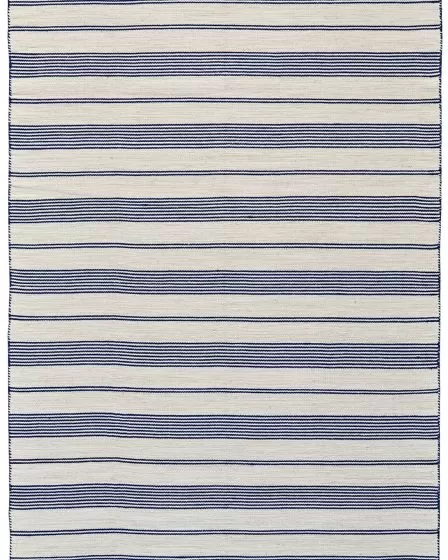 Duprine 0560F White/Ivory/Blue Rug