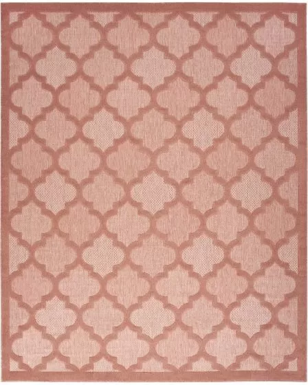 Easy Care NES01 Coral/Orange Area Rug