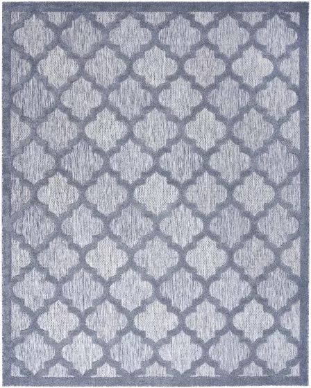Easy Care NES01 Denim Blue Area Rug