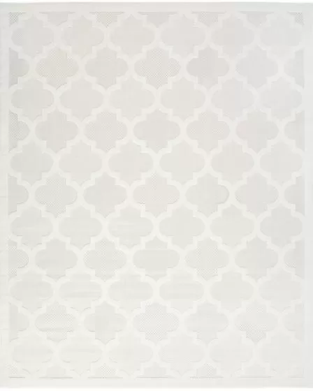 Easy Care NES01 Ivory/White Area Rug
