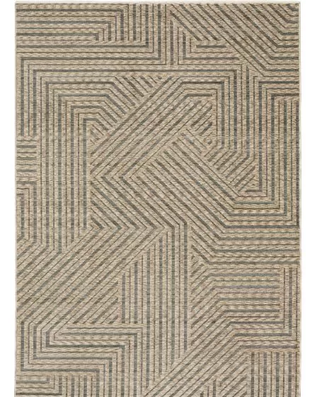 Echo ECH01 Beige/Grey Area Rug