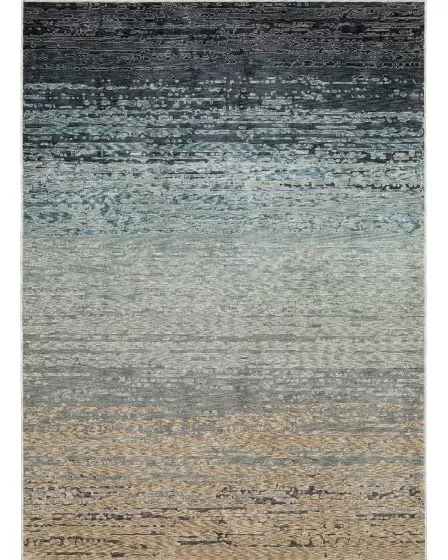 Echo ECH09 Blue/Beige Area Rug