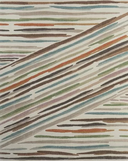 Eden 39QXF Ivory/Brown/Blue 10'0"x12'8" Area Rug