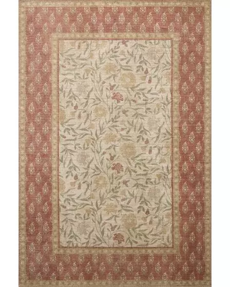 Edinburgh EDN-01 Ivory/Spice Area Rug