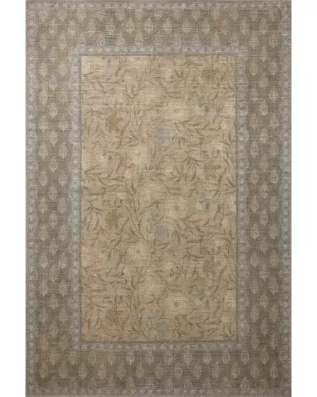 Edinburgh EDN-01 Sand/Green Area Rug