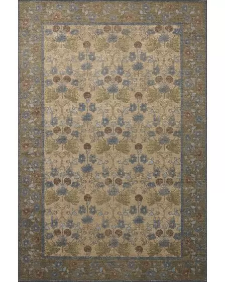 Edinburgh EDN-02 Tan/Olive Area Rug