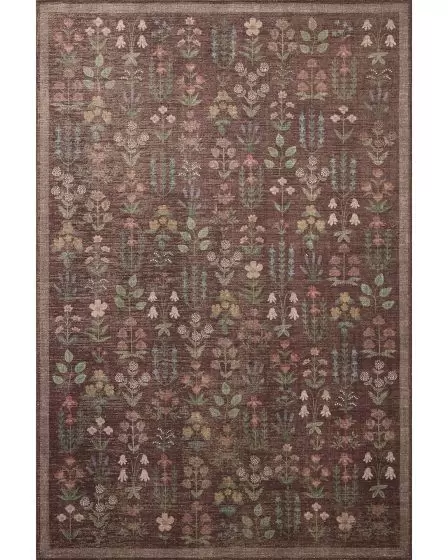 Edinburgh EDN-03 Merlot/Multi Area Rug
