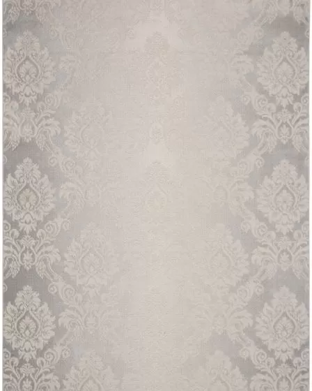 Elation ETN03 Ivory Grey Area Rug