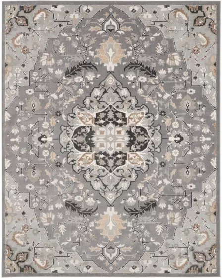 Elation ETN09 Grey Area Rug