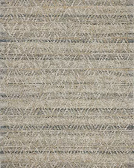 Elias ELA-04 Fog/Natural Area Rug
