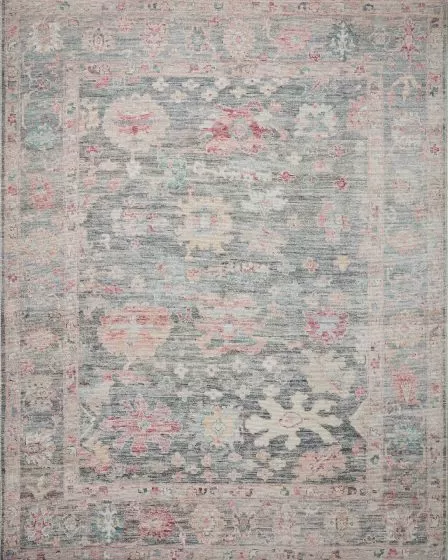 Elysium ELY-02 Graphite/Multi Area Rug