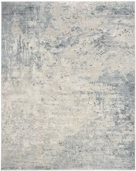 Envy EVV01 Blue Silver 5'3"x7'10" Area Rug