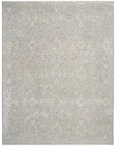 Envy EVV04 Blue Silver 5'3"x7'10" Area Rug