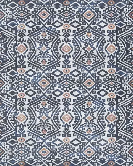 Everest Bohemia Denim Ivory Area Rug