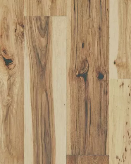 Exquisite 7.5" Natural Hickory Hardwood