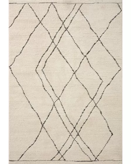 Fabian FAB-02 Ivory/Charcoal Area Rug