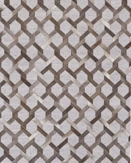 Fannin 0752F Gray/Taupe/Silver Rug