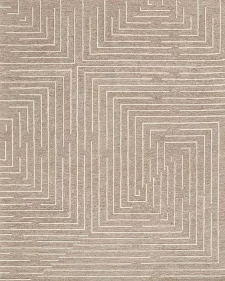 Fenner T8003 Taupe/Ivory Area Rug
