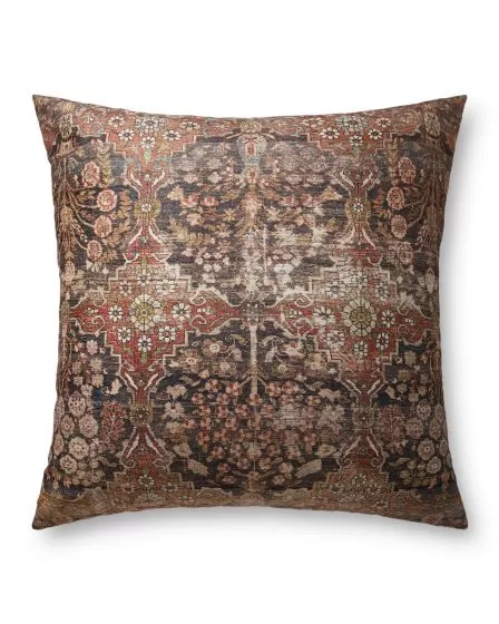 FP0013 Red/Multi 36" Pillow