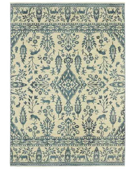 Francesca fr08h Blue/Ivory Area Rug