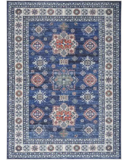 Fulton FUL02 Blue Area Rug