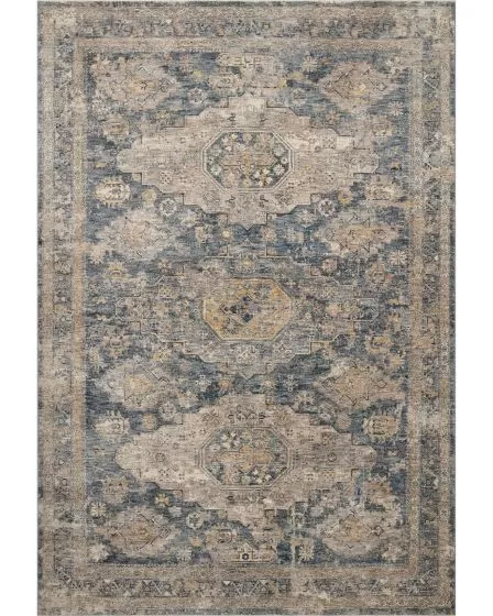 Gaia GAA-02 Denim/Taupe Area Rug