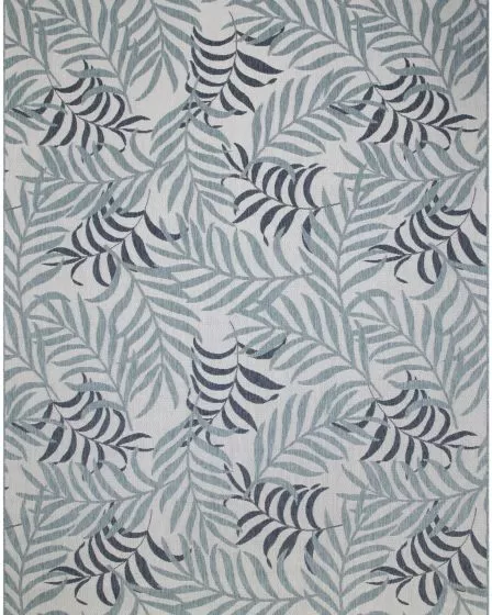 Garden Oasis GOA01 Blue Area Rug