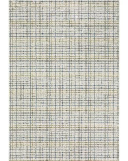 Gemma GEM06 Blue 5'3"x7' Area Rug