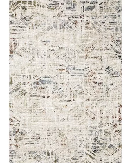 Gemma GEM08 Beige 5'3"x7' Area Rug