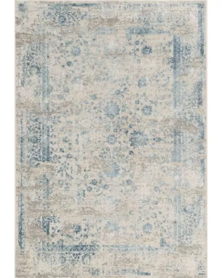 Generations 7026 Grey/Blue Brigid Area Rug