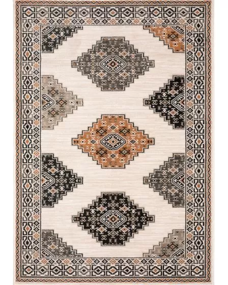 Georgia 640a Ivory/Multi Area Rug