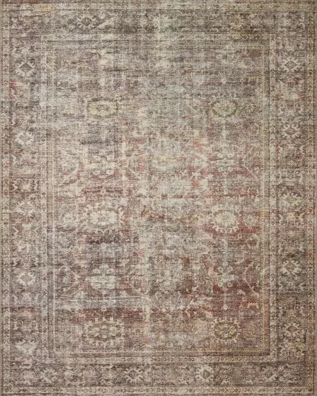 Georgie GER-06 Bordeaux/Antique Area Rug