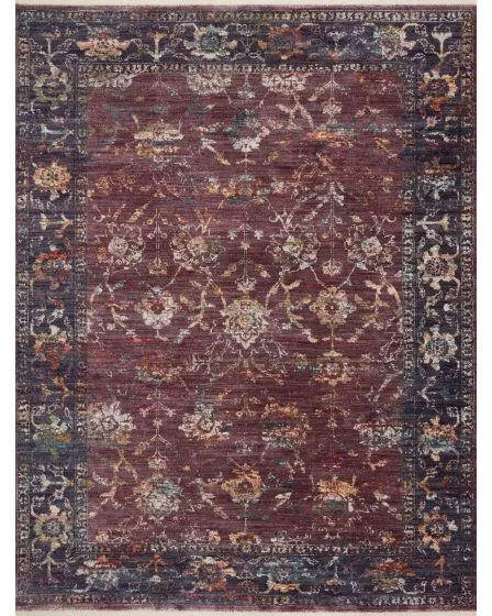 Giada GIA-02 Grape/Multi Area Rug