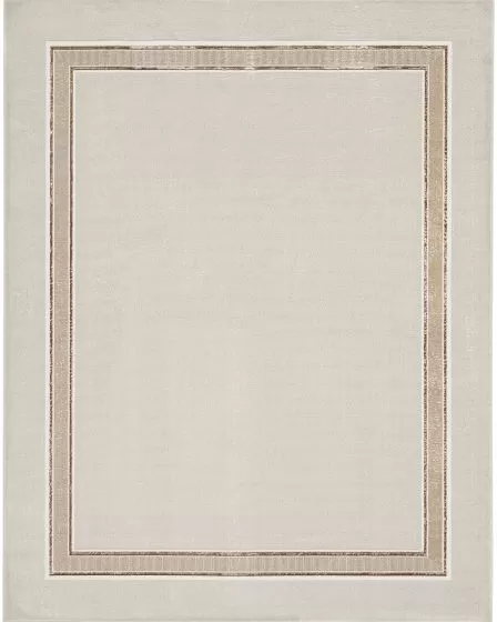 Glitz GLZ08 Ivory Cream Area Rug