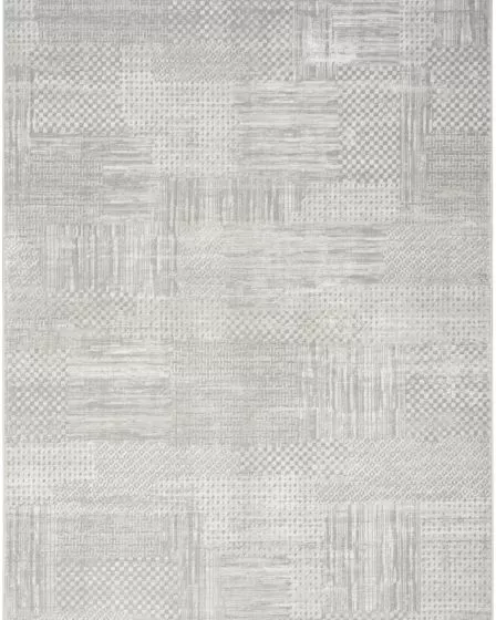 Glitz GLZ09 Silver Grey Area Rug