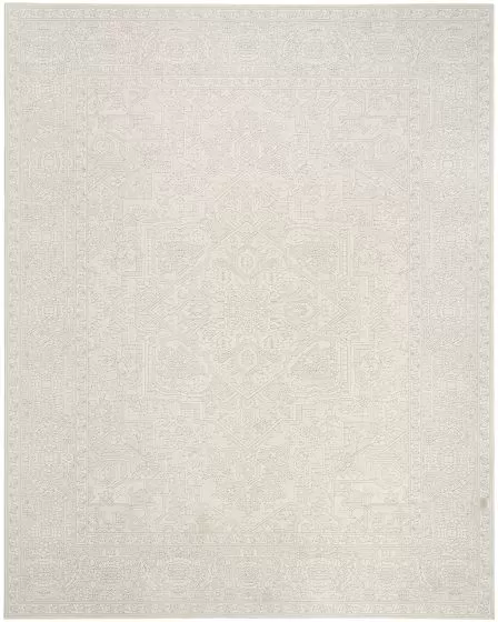 Grace GCE02 Ivory Light Grey 5'3"x7'3" Area Rug