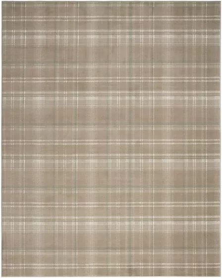 Grafix GRF03 Taupe 2'x4' Area Rug