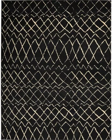 Grafix GRF04 Black Area Rug