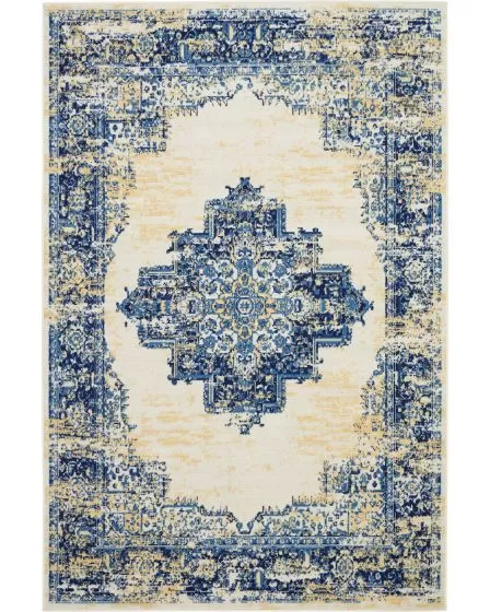 Grafix GRF14 White Area Rug