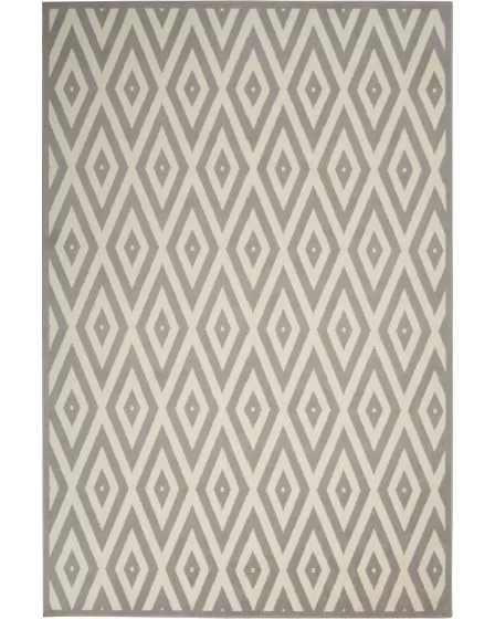 Grafix GRF18 White/Grey Area Rug