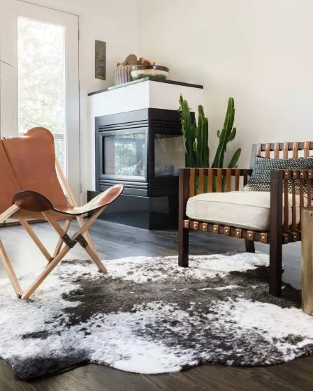 Grand Canyon GC-03 Ivory/Charcoal Area Rug