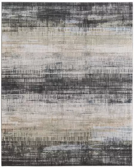 Greenwich 39U2F Green/Black Area Rug