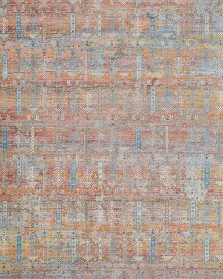 Halli Baktiari Brick Honey Area Rug