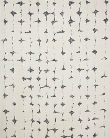 Hagen HAG-04 White/Navy Area Rug