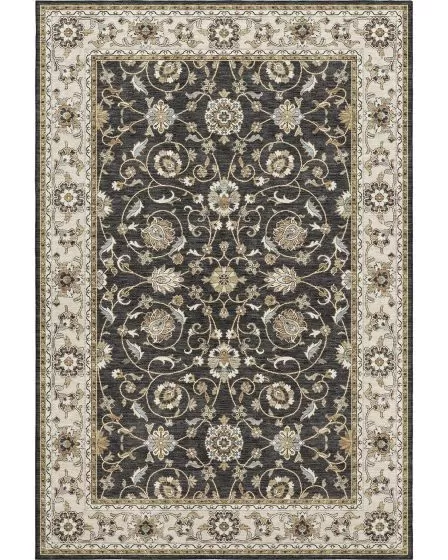 Hatay HY1 Black Area Rug