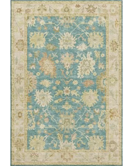 Hatay HY2 Teal Area Rug