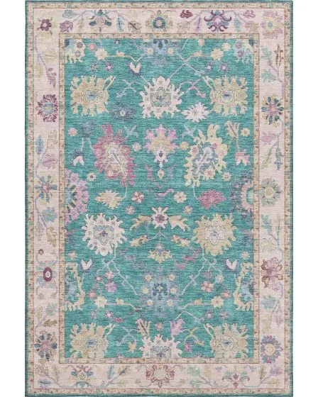 Hatay HY7 Teal Area Rug