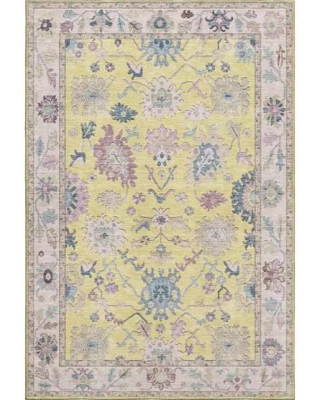 Hatay HY7 Yellow Area Rug