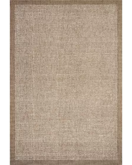 Henley HNY-01 Ivory/Brown 2'3"x3'9" Area Rug